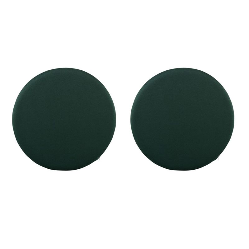 2 Pack Round Cushion Knitted Japanese Memory Foam Seat Chair Cushion-F34
