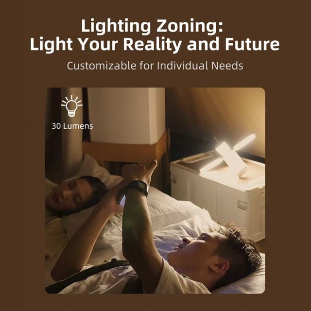 Klarus Folding Rechargeable Led Camping Lantern Lights Flashlight Torch-CL2 - 1 Pack