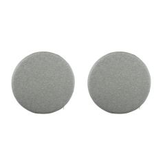 2 Pack Round Cushion Knitted Japanese Memory Foam Seat Chair Cushion-F34