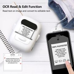 Mini Portable Sticker Thermal Printer Bluetooth Barcode Label Printers-P50