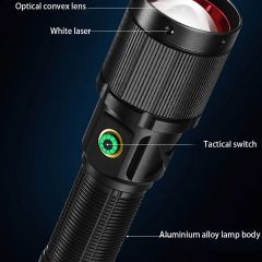 Uuname 3000 Lumens Led Torch Rechargeable Flashlight 5 Mode Super Bright-70