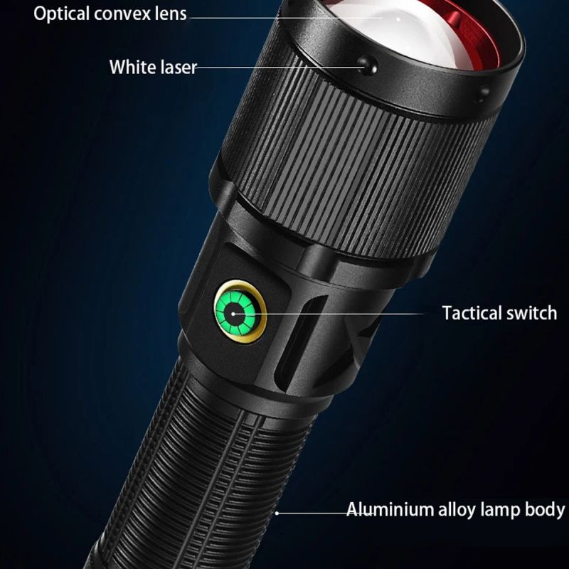 Uuname 3000 Lumens Led Torch Rechargeable Flashlight 5 Mode Super Bright-70