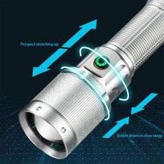 Uuname 3000 Lumens Led Torch Rechargeable Flashlight 5 Mode Super Bright-70