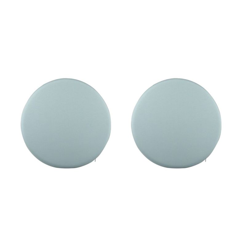 2 Pack Round Cushion Knitted Japanese Memory Foam Seat Chair Cushion-F34