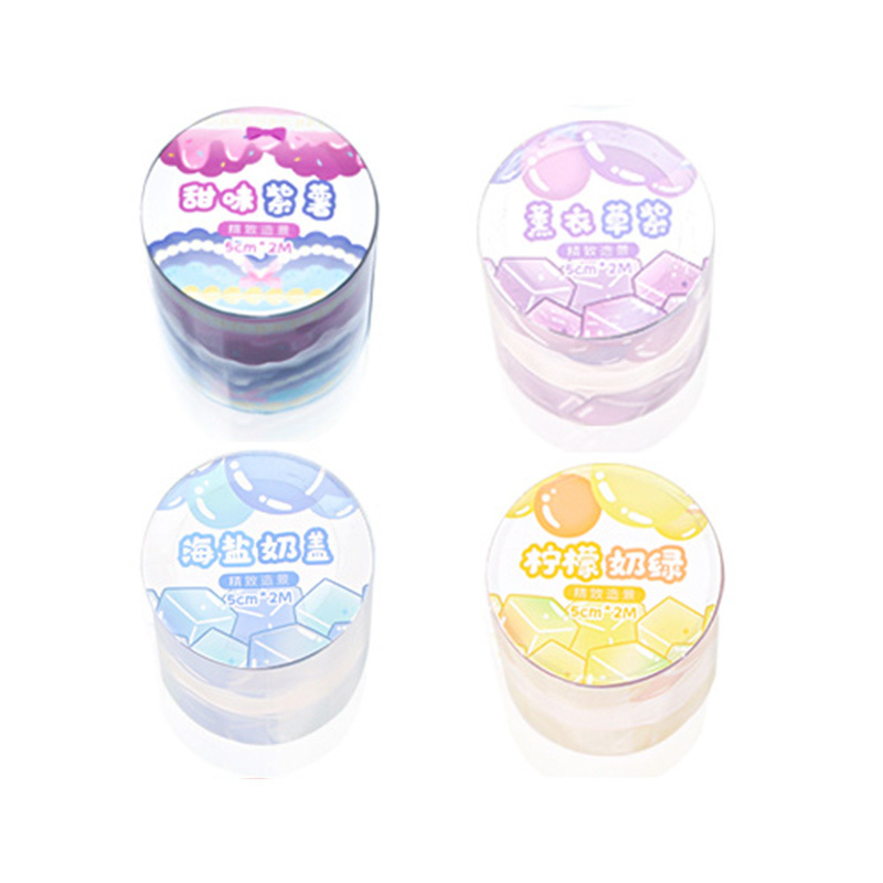 8 Rolls Washi Tape Scrapbooking Sticker DIY Tape Plus Tweezers Set-JD2540