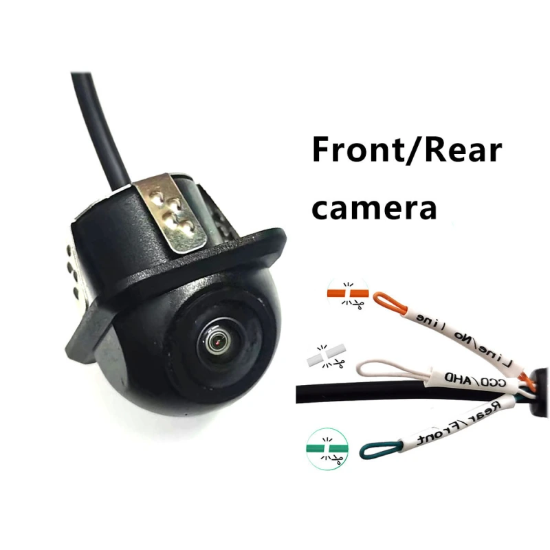 Car Reverse Camera HD Night Vision Wide Angle Rear View Parking Camera Waterproof CCD LED Auto Backup Monitor Color Image