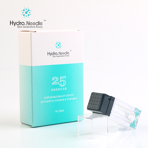 Derma stamp hydra needle 25 pins with 5ml vial for skin treatment