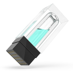 Derma stamp hydra needle 25 pins with 5ml vial for skin treatment