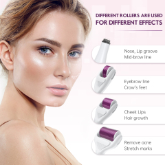 Derma roller sets DRS 6 in 1 micro needle derma roller kit for skincare beauty tools for home use