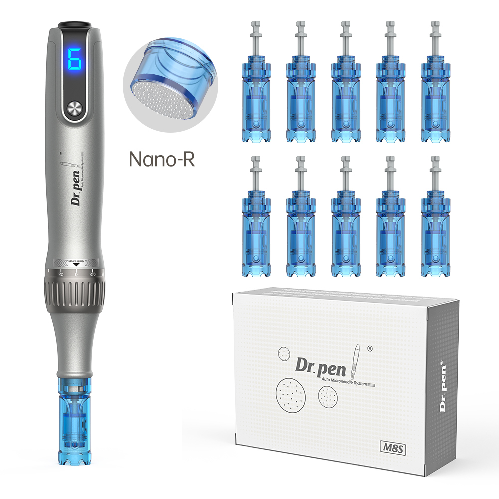 Different NANO tips of Dr.pen device Dr.pen M8S A6 A6S