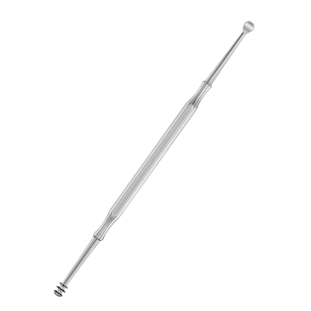 Double-Ended Stainless Steel Ear Cleaning Tool Kit Home Use Ear pick Sticks Ear Cleanser Spoon Earwax Remover Pick Tool