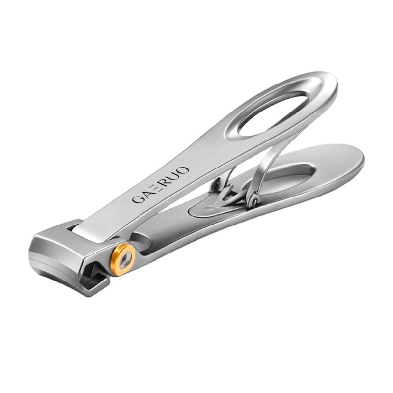 Gaeruo Nail Clippers Anti Splash Fingernail Cutter Stainless Steel Manicure Tools Nail Scissors Detachable Design Nail Trimmer (Medium)