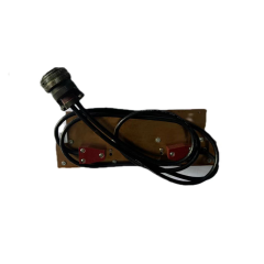 Magnetic flux leakage detector equipped with probe cable surface crack detector