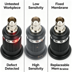 Ultrasonic flaw detector Single-element straight probe