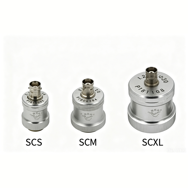 Ultrasonic Straight & Angle Probes Single-Element NDT Transducers for Flaw Detectors BNC Interface