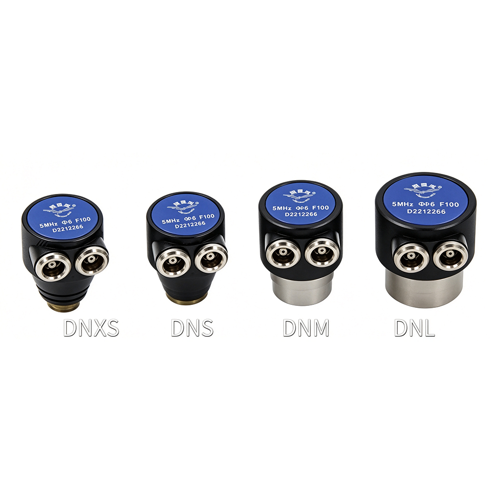 Dual Crystal Straight Probe 5MHz Φ6mm F100 | Richeng NDT