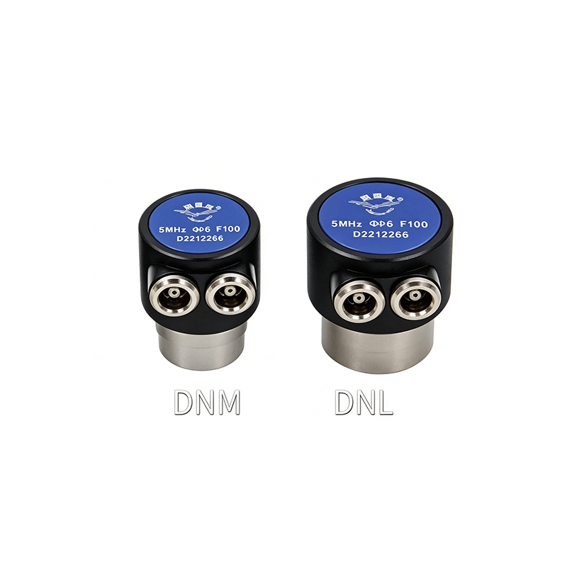 alt="5MHz Dual Crystal Probe for Steel Pipe Thickness Measurement"