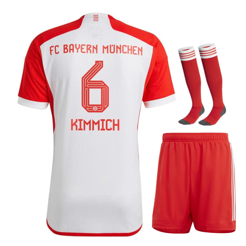23 24 FC Bayern Munchen BAYERN soccer jerseys SANE KIMMICH MULLER DAVIES COMAN 2023 2024 home football shirt GORETZKA GNABRY MANE  jersey Men Kids kit