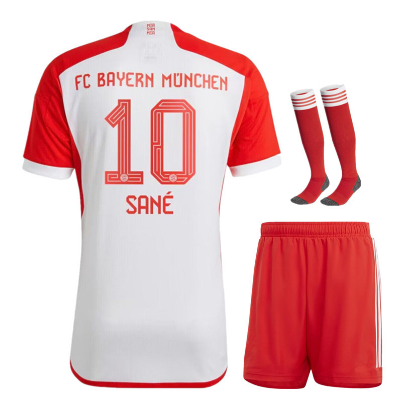 23 24 FC Bayern Munchen BAYERN soccer jerseys SANE KIMMICH MULLER DAVIES COMAN 2023 2024 home football shirt GORETZKA GNABRY MANE  jersey Men Kids kit