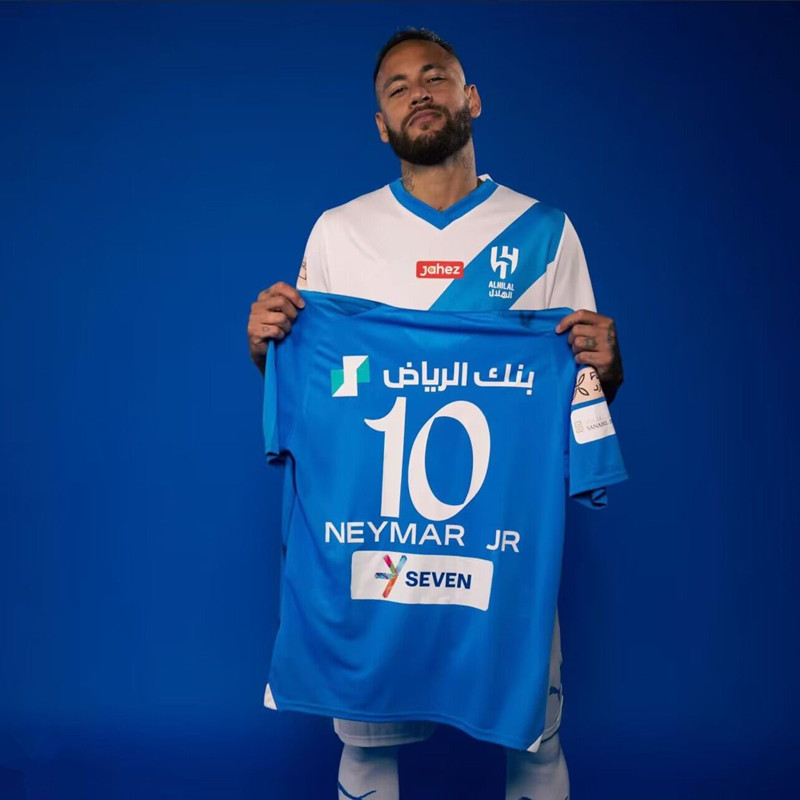 2023 2024 Al Hilal Saudi soccer jerseys NEYMAR JR MALCOM NEVES SERGEJ VIETTO KOULIBALY LGHALO KANNO home away 23 24 football shirt adults