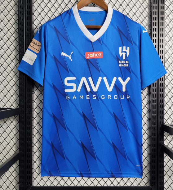2023 2024 Al Hilal Saudi soccer jerseys NEYMAR JR MALCOM NEVES SERGEJ VIETTO KOULIBALY LGHALO KANNO home away 23 24 football shirt adults
