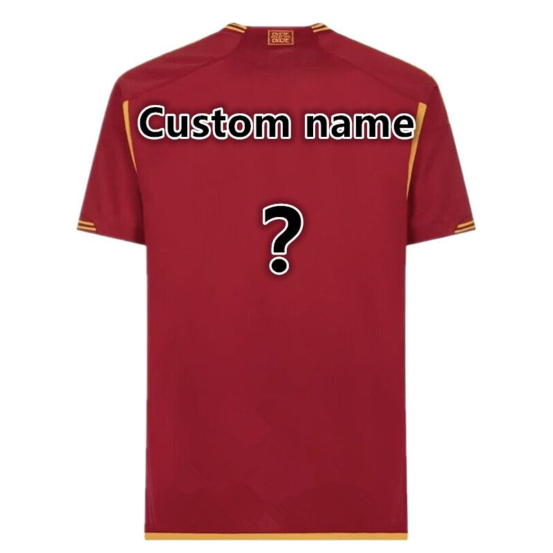 23 24 Roma DYBALA AOUAR Soccer jerseys maglia Pellegrini belotti Abraham 2023 2024 Roman Football shirts MANCINI men EL SHAARAWY Uniform RoMaS Pla