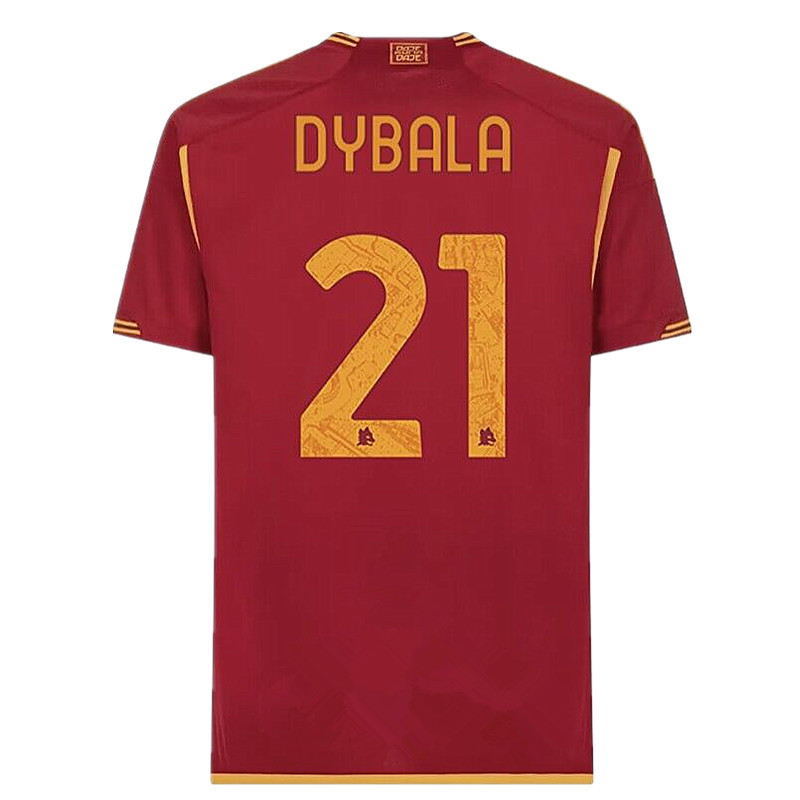 23 24 Roma DYBALA AOUAR Soccer jerseys maglia Pellegrini belotti Abraham 2023 2024 Roman Football shirts MANCINI men EL SHAARAWY Uniform RoMaS Pla