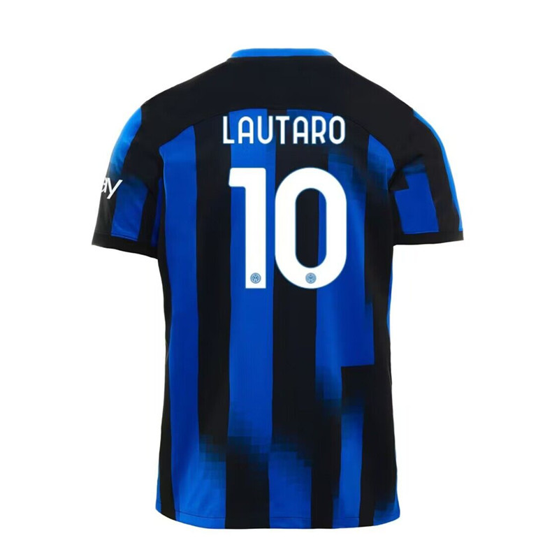 23 24 Inter Milan jerseys LUKAKU InterS LAUTARO Milans soccer jerseys CORREA DZEKO BARELLA SKRINIAR 2023 2024 Inter Milan BROZOVIC Home away football 