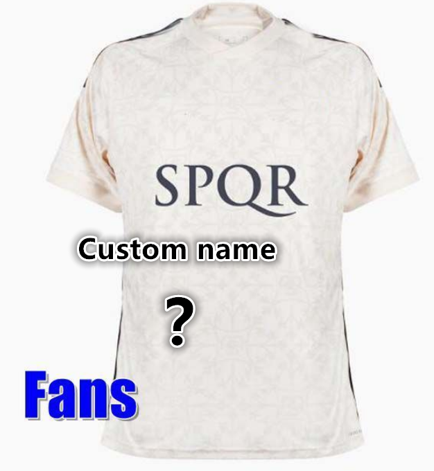 23 24 Roma DYBALA AOUAR Soccer jerseys maglia Pellegrini belotti Abraham 2023 2024 Roman Football shirts MANCINI men EL SHAARAWY Uniform RoMaS Pla