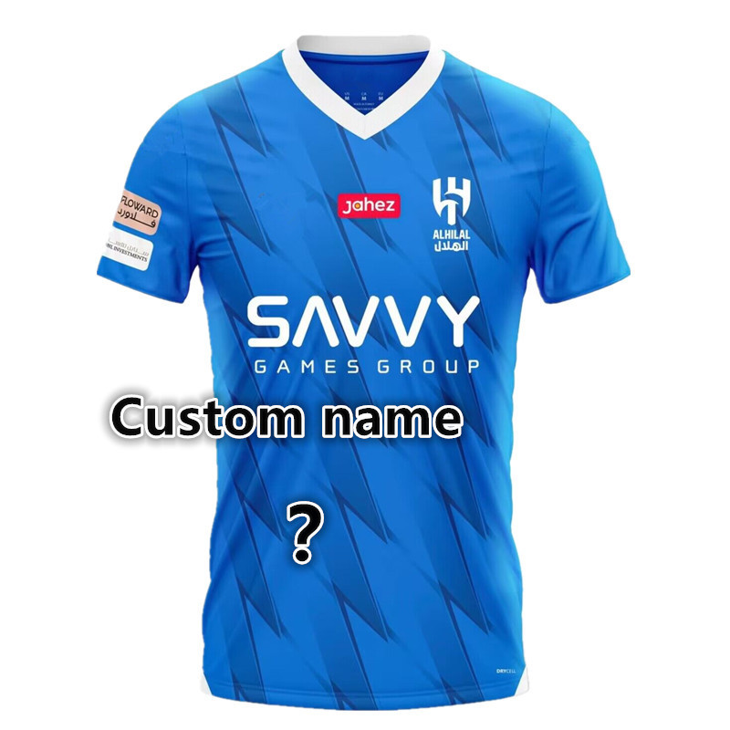 2023 2024 Al Hilal Saudi soccer jerseys NEYMAR JR MALCOM NEVES SERGEJ VIETTO KOULIBALY LGHALO KANNO home away 23 24 football shirt adults