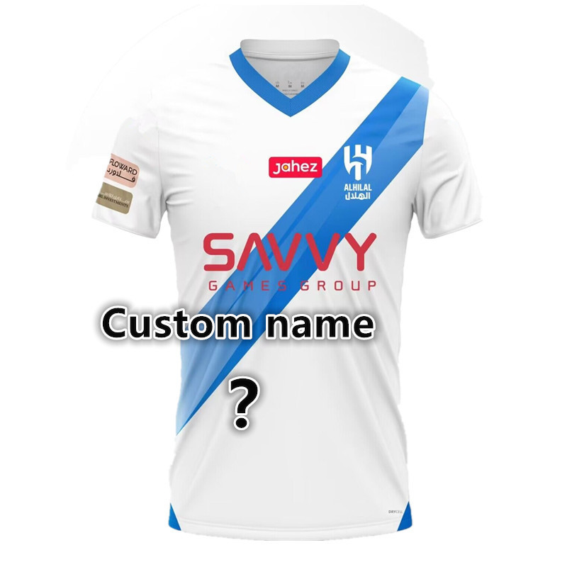 2023 2024 Al Hilal Saudi soccer jerseys NEYMAR JR MALCOM NEVES SERGEJ VIETTO KOULIBALY LGHALO KANNO home away 23 24 football shirt adults