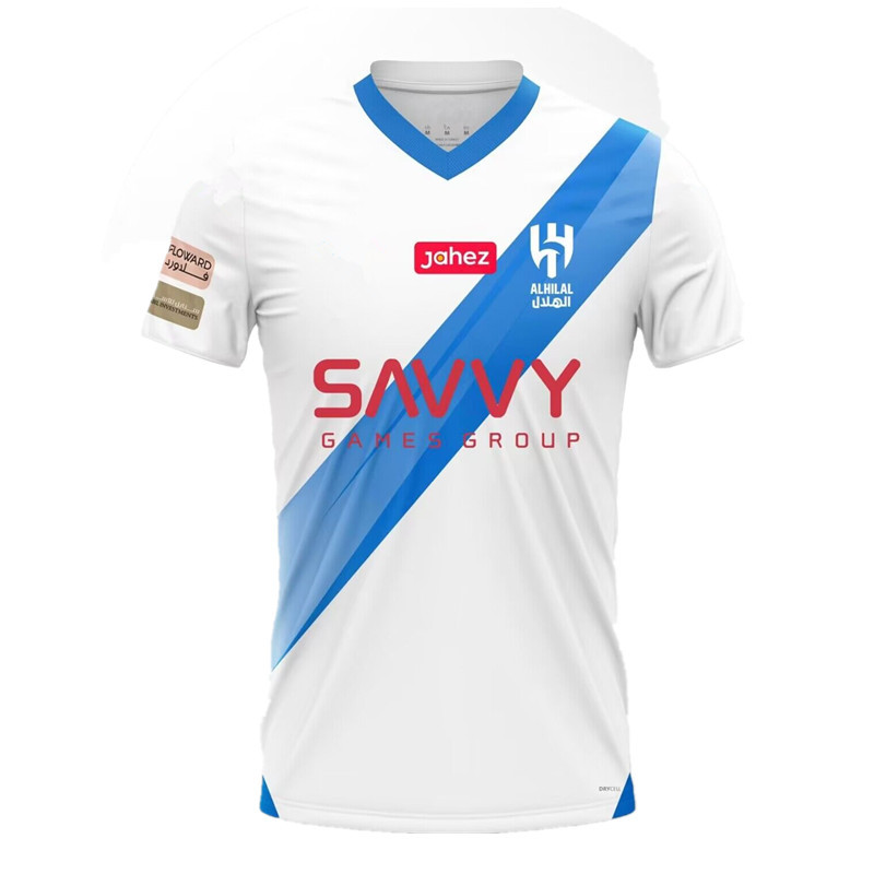 2023 2024 Al Hilal Saudi soccer jerseys NEYMAR JR MALCOM NEVES SERGEJ VIETTO KOULIBALY LGHALO KANNO home away 23 24 football shirt adults