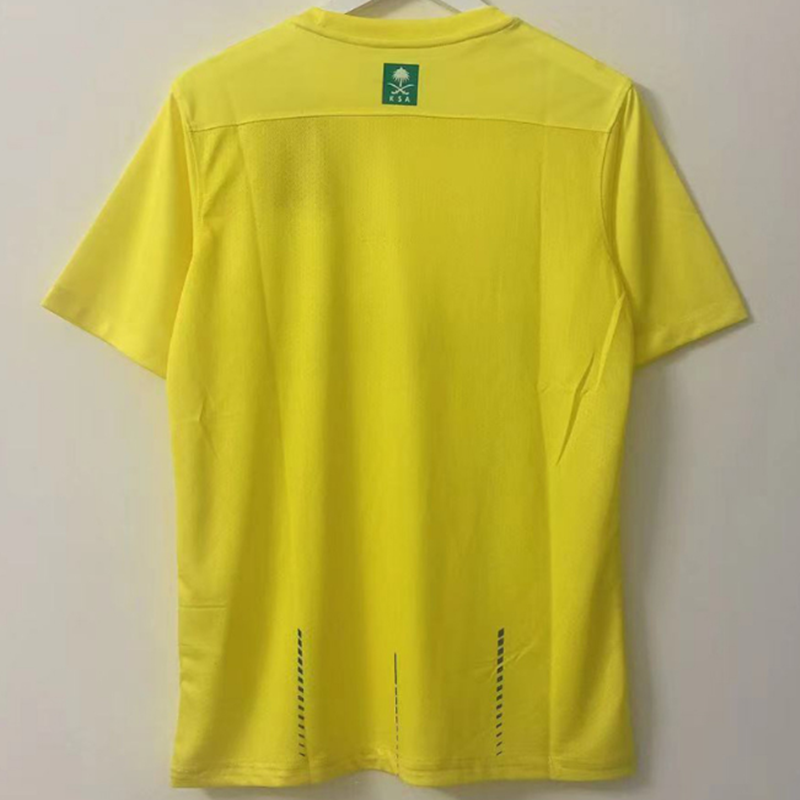 Al Nassr FC soccer Jerseys Ronaldo 2022 2023 2024 Home yellow away 22 23 24 CR7 Gonzalo Martinez Talisca Ghislain Konan Vincent Aboubakar men Football