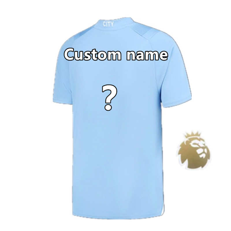 Manchester Citie 23/24 Haaland Fans Version Mens Kids Football Kit Sets Man Citie Home Away Third Away Soccer Jerseys De Bruyne men kids