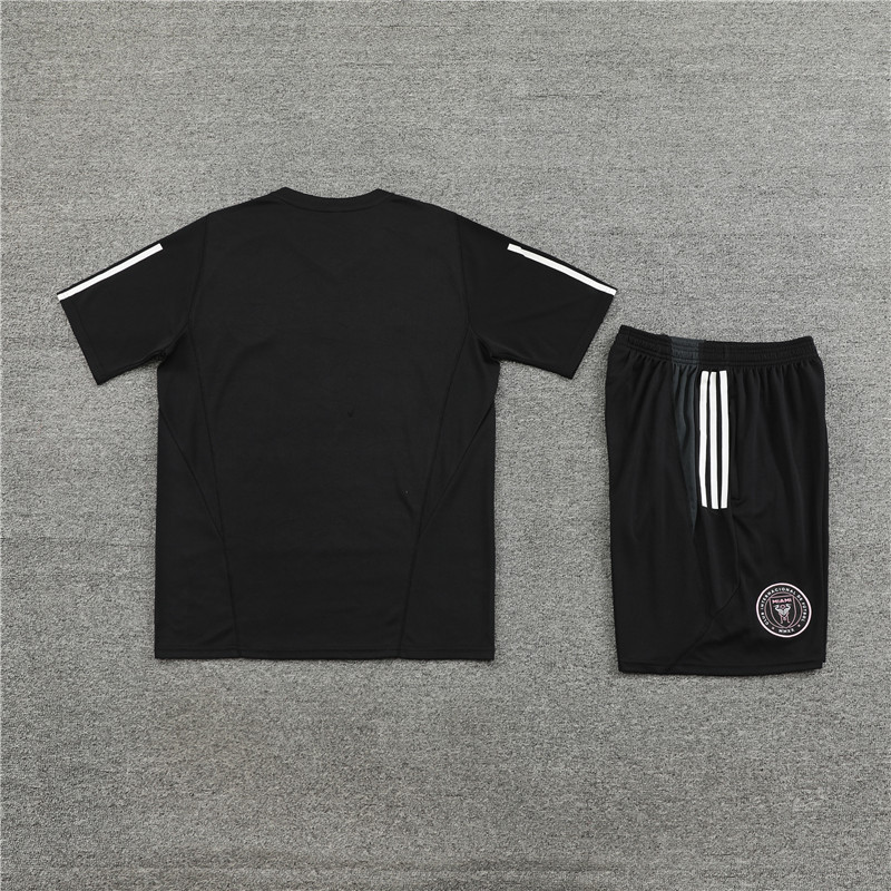 Short sleeve adult and kids jackets 23 24 Miami Men's Football training Jersey Kit Men's and Children's football tracksuit Jogging 2023 24 Miami