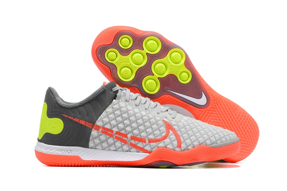 Nike Futsal small field king fully knitted MD bottom indoor flat football shoes Nike Reactgato IC39-45