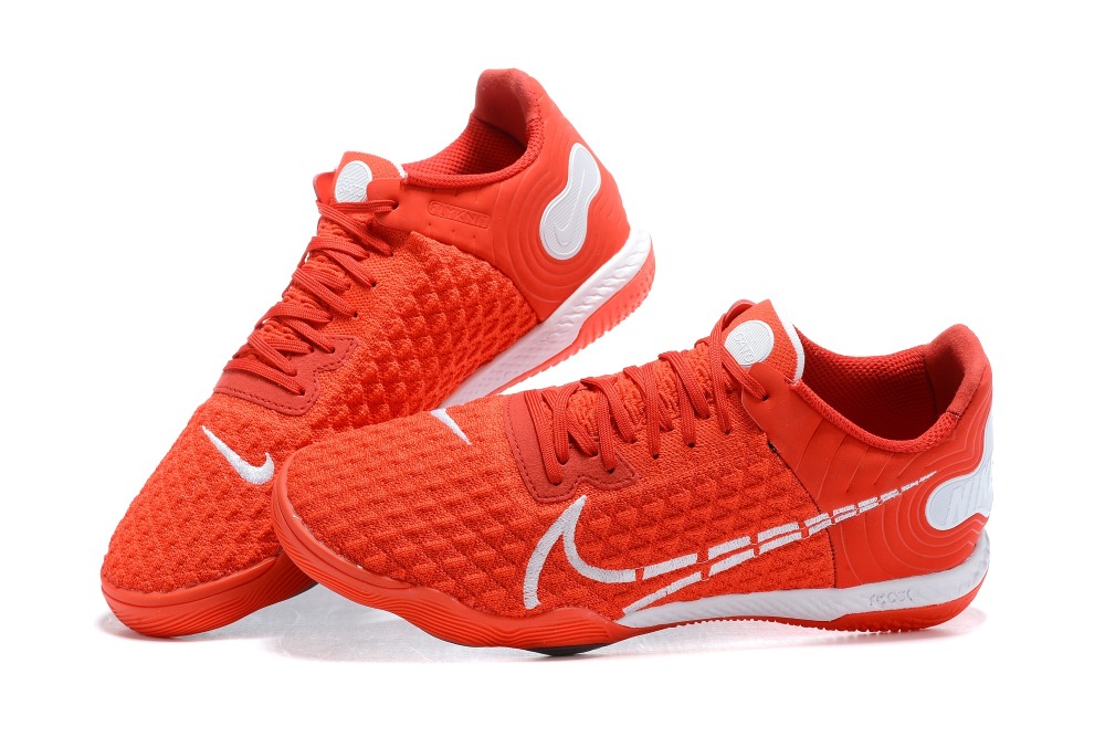 Nike Futsal small field king fully knitted MD bottom indoor flat football shoes Nike Reactgato IC39-45