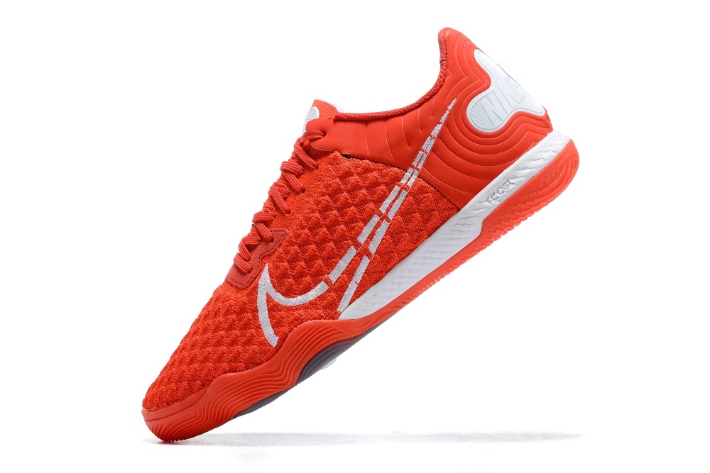 Nike Futsal small field king fully knitted MD bottom indoor flat football shoes Nike Reactgato IC39-45