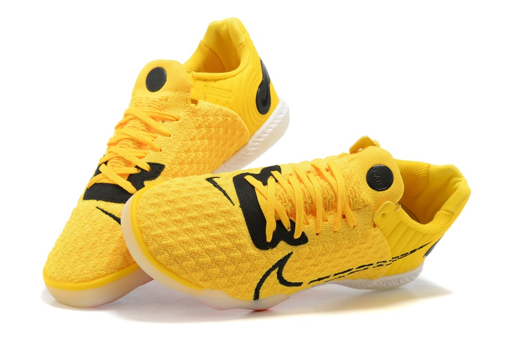 Nike Futsal small field king fully knitted MD bottom indoor flat football shoes Nike Reactgato IC39-45