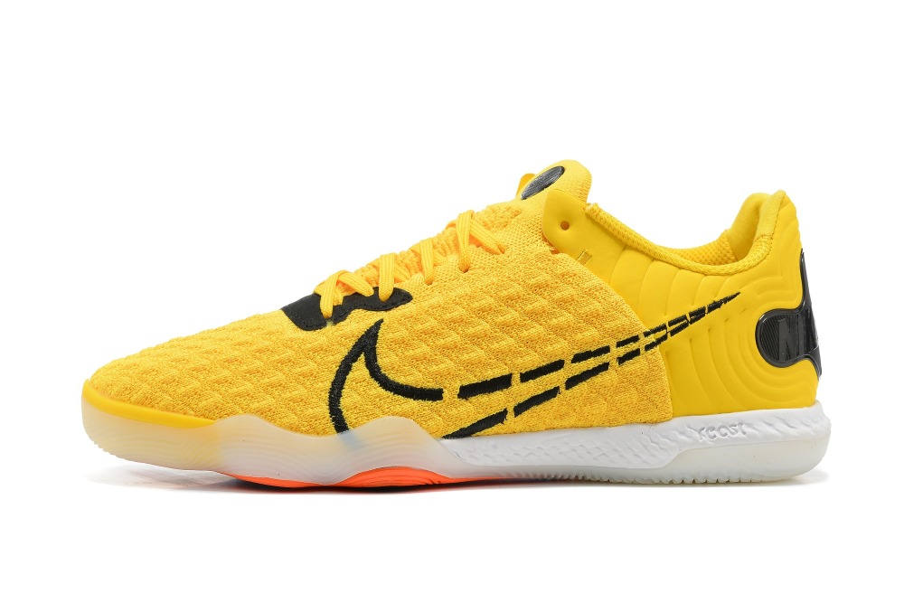 Nike Futsal small field king fully knitted MD bottom indoor flat football shoes Nike Reactgato IC39-45