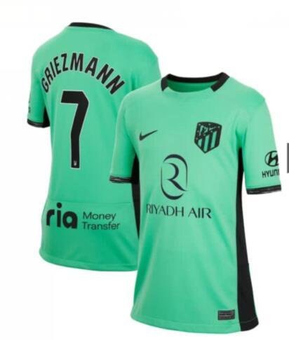 FAN 23 24 Atletico Madrids soccer jerseys GRIEZMANN 23 24 120th anniversary 2023 2024 M.LLORENTE KOKE SAUL Correa LEMAR football shirt men