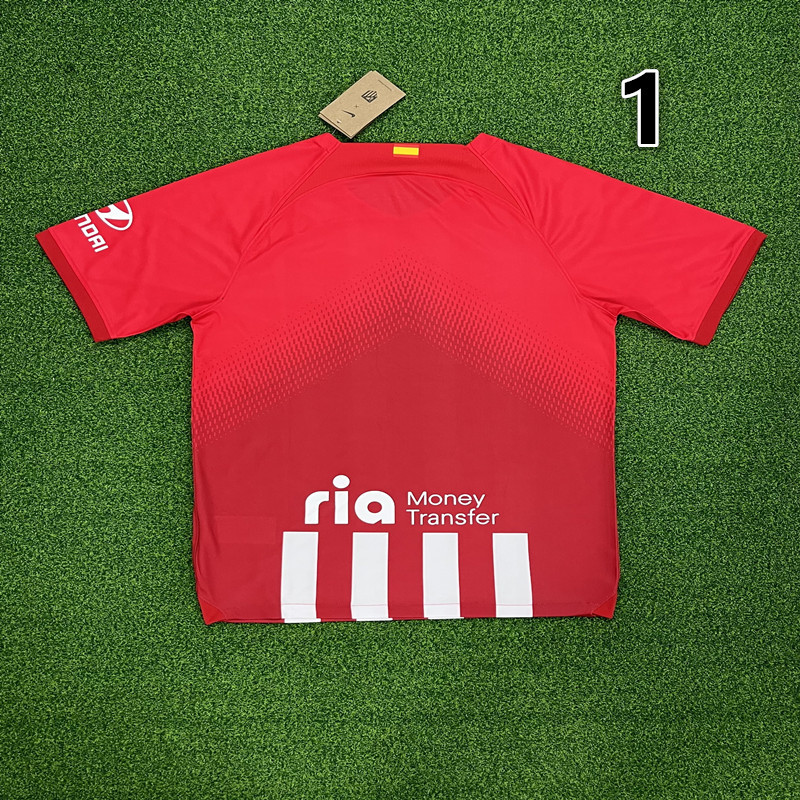 FAN 23 24 Atletico Madrids soccer jerseys GRIEZMANN 23 24 120th anniversary 2023 2024 M.LLORENTE KOKE SAUL Correa LEMAR football shirt men