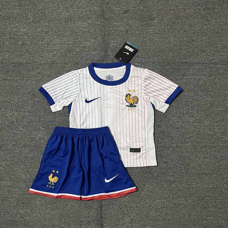 adult kids kit 2024 2025 France soccer jersey DEMBELE GRIEZMANN shirt 24 25 French jersey MBAPPE KANE SAKA GREALISH RASHFORD jersey national team football kids kit