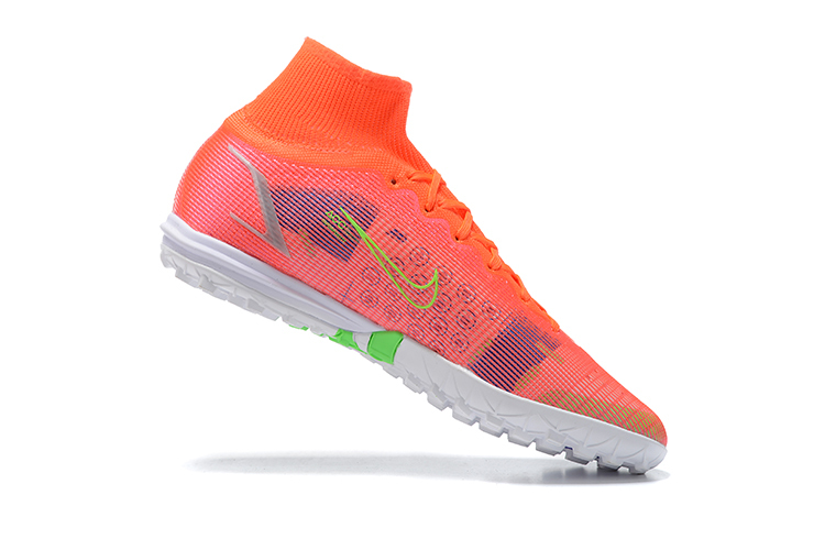 Nike Assassin 14 generation High top fully knitted waterproof MD plus air grass nails football shoes Nike Superfly 8 Academy TF39-45
