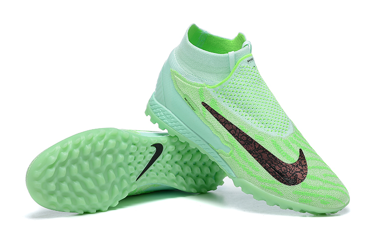 Nike High Top Phantom GX Double waterproof fish silk fully knitted MD straw nail football Shoes Nike Phantom GX Elite DF Link TF39-45