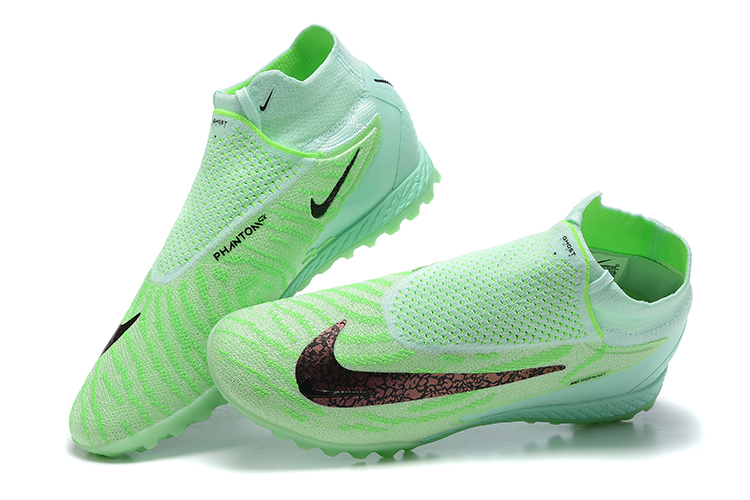 Nike High Top Phantom GX Double waterproof fish silk fully knitted MD straw nail football Shoes Nike Phantom GX Elite DF Link TF39-45