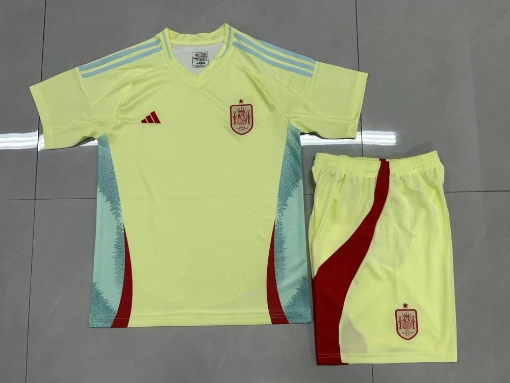 2024 2025 Spain Soccer Jerseys PEDRI LAMINE YAMAL RODRIGO PINO MERINO SERGIO M.ASENSIO FERRAN HERMOSO REDONDO CALDENTEY Men Kids Spain Football Shirt kit