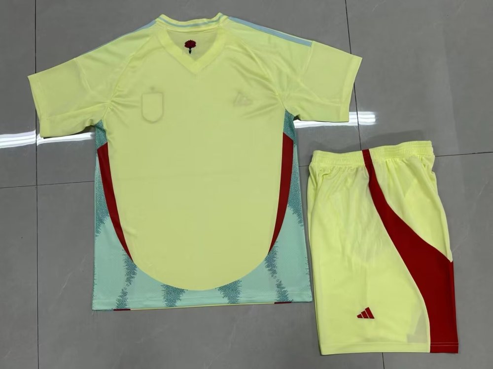 2024 2025 Spain Soccer Jerseys PEDRI LAMINE YAMAL RODRIGO PINO MERINO SERGIO M.ASENSIO FERRAN HERMOSO REDONDO CALDENTEY Men Kids Spain Football Shirt kit