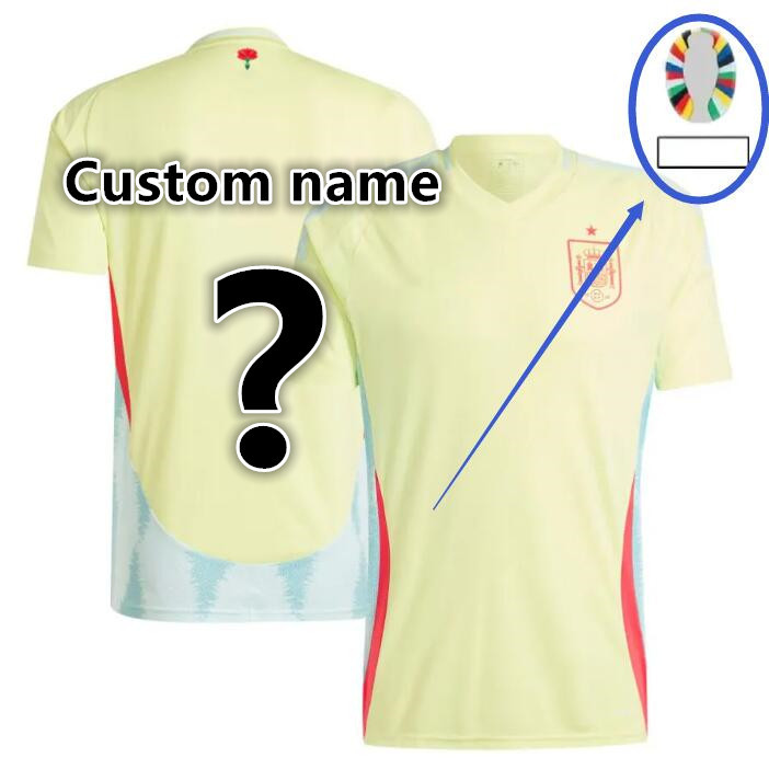FAN 2024 2025 Spain Soccer Jerseys PEDRI LAMINE YAMAL RODRIGO PINO MERINO SERGIO M.ASENSIO FERRAN HERMOSO REDONDO CALDENTEY Men 2024 Spain Football Shirt kit