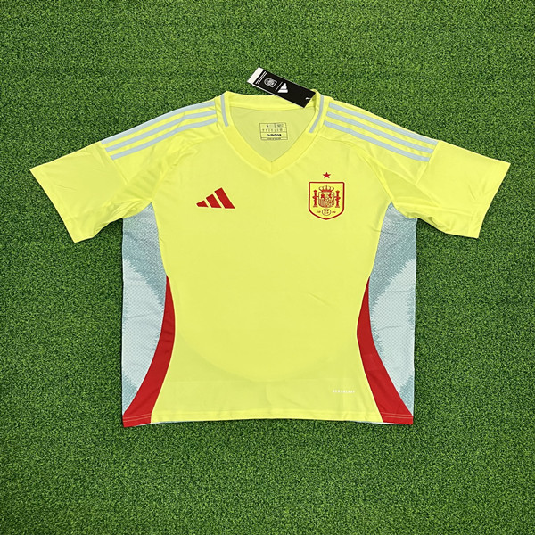 FAN 2024 2025 Spain Soccer Jerseys PEDRI LAMINE YAMAL RODRIGO PINO MERINO SERGIO M.ASENSIO FERRAN HERMOSO REDONDO CALDENTEY Men 2024 Spain Football Shirt kit